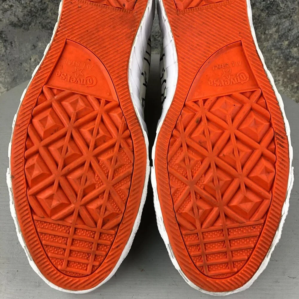 Converse Men's Size 10.5 70 Hi UNT1TL3D Not A Chuck White Sneakers Shoes - Picture 11 of 14